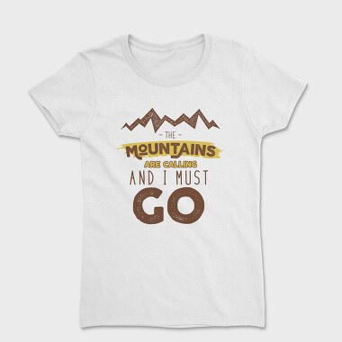 The Mountains Are Calling 5, Tricou Femei