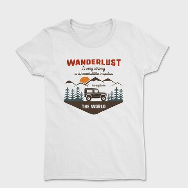 Wanderlust Offroad, Tricou Femei