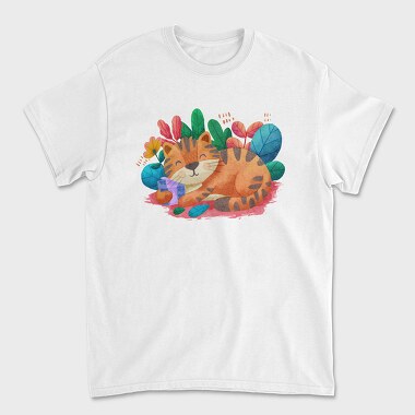 Watercolor Cat, Tricou Barbati (Unisex)