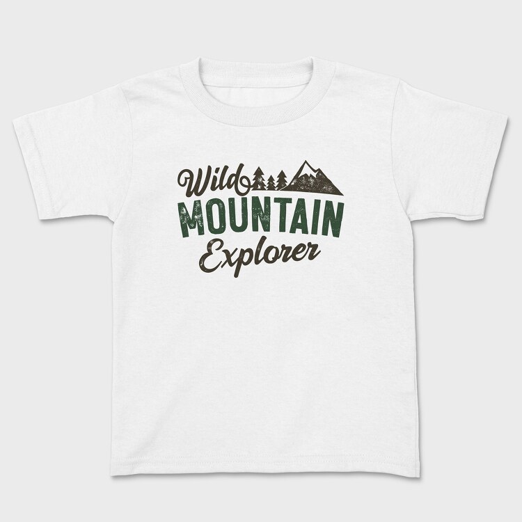 Wild Mountain Explorer, Tricou Copii