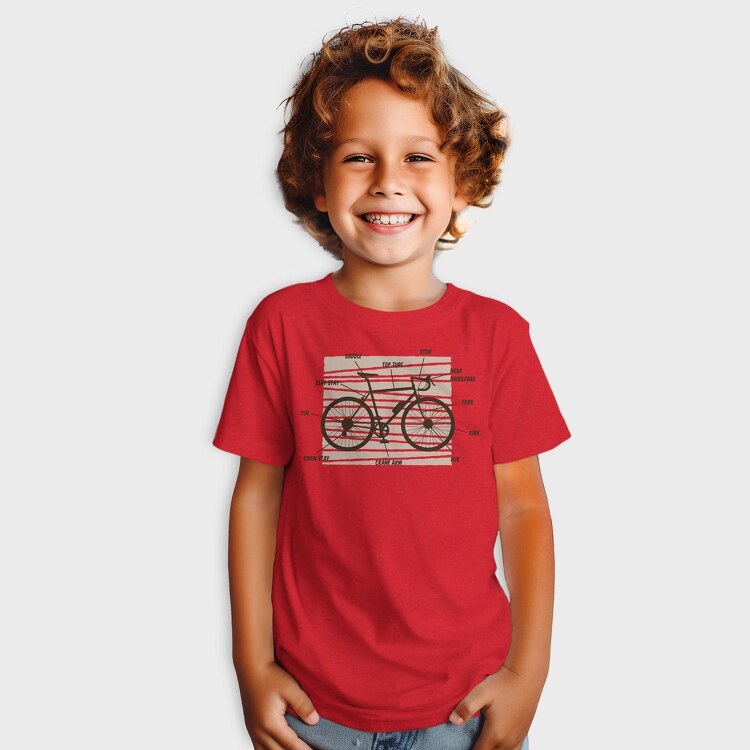 Bike Anatomy, Tricou Copii