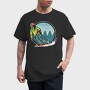 Skiing Adventure, Tricou Barbati (Unisex)