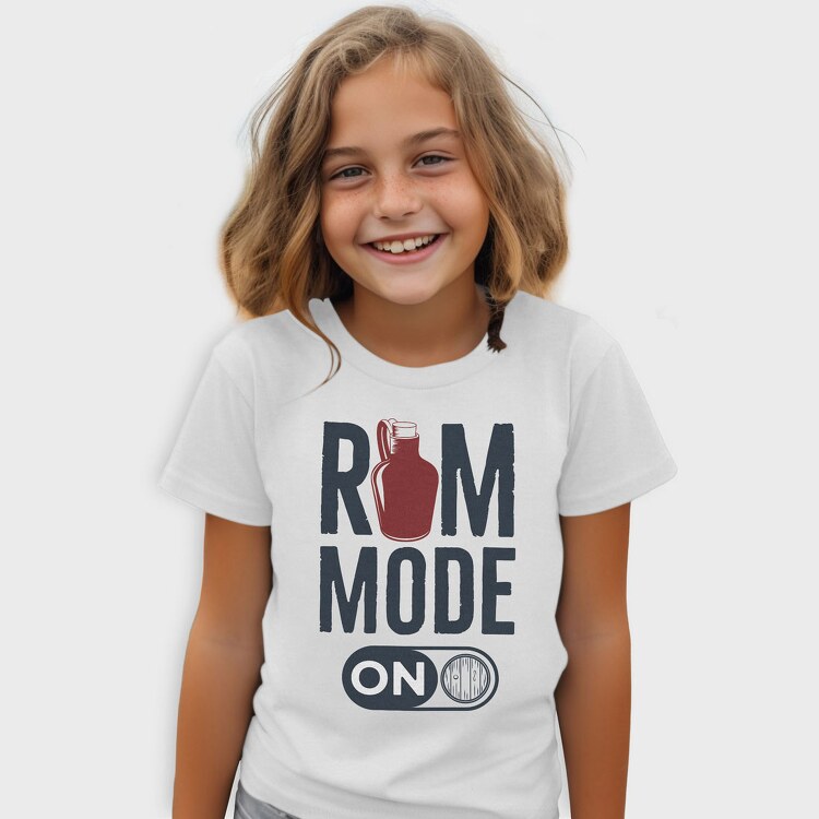 Rum Mode On, Tricou Copii