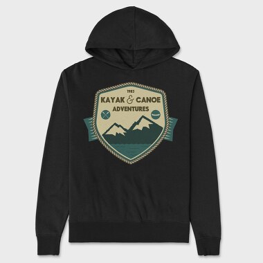 Kayak and Canoe Adventures, Hanorac Oversize Barbati (Unisex)