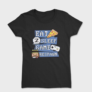 Pixel Respawn, Tricou Femei