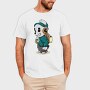 Panda Pilot, Tricou Barbati (Unisex)