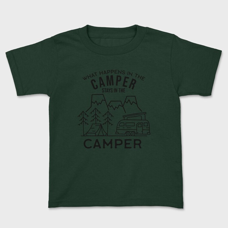 What Happens in the Camper, Tricou Copii