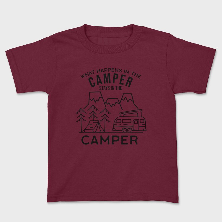 What Happens in the Camper, Tricou Copii
