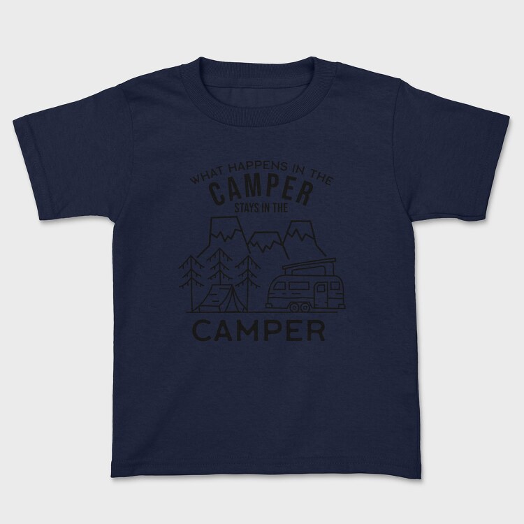 What Happens in the Camper, Tricou Copii