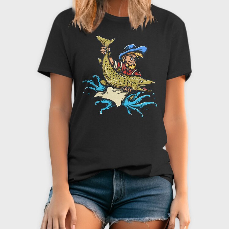 Fishermans Catch, Tricou Barbati (Unisex)