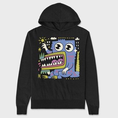 Colorful Creature 24, Hanorac Oversize Barbati (Unisex)