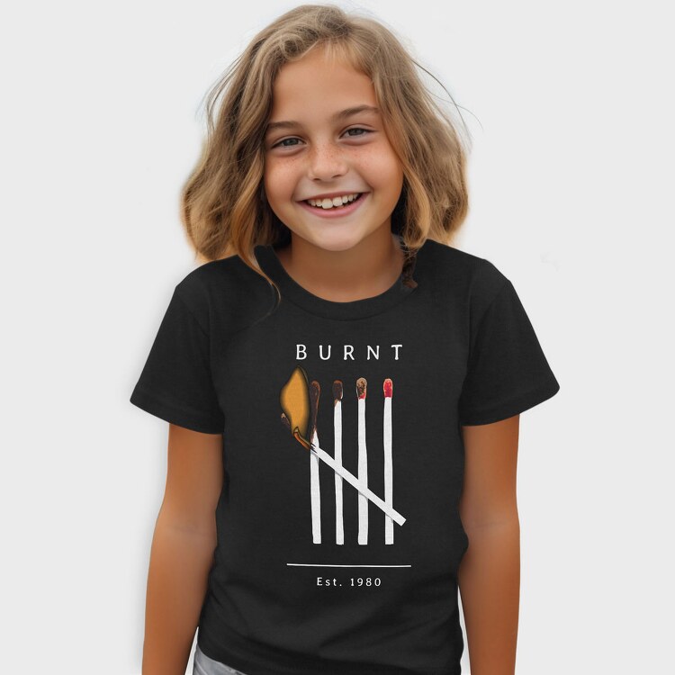 Burnt Matches, Tricou Copii