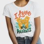 I Love My Parents, Tricou Femei