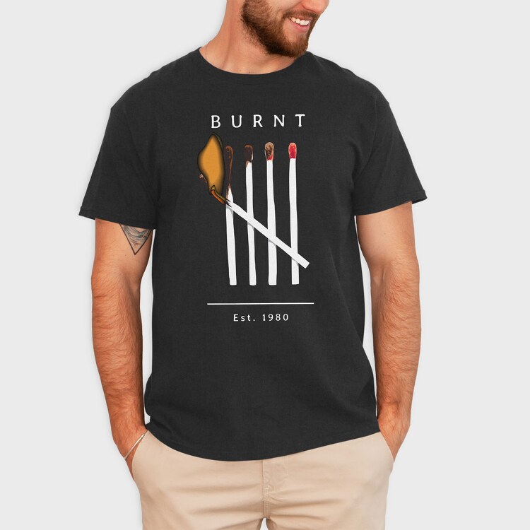 Burnt Matches, Tricou Barbati (Unisex)