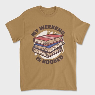 Tricou Barbati (Unisex), Bookpile Weekend