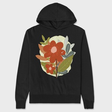 Bouquet of Flowers 1, Hanorac Oversize Barbati (Unisex)