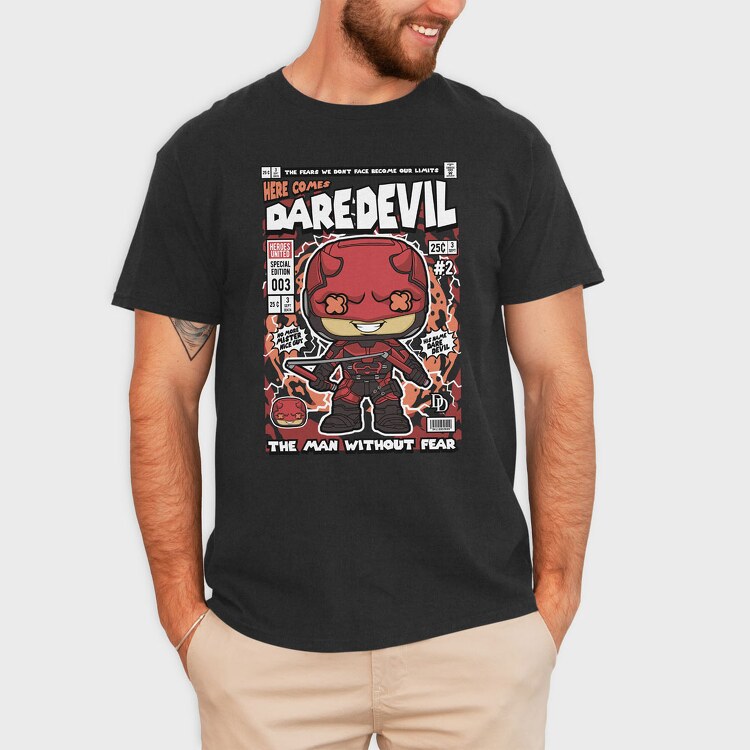 Dare Devil, Tricou Barbati (Unisex)