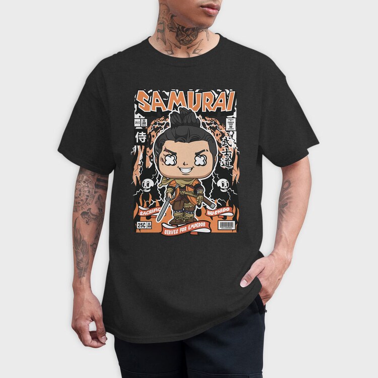 Samurai 3, Tricou Barbati (Unisex)