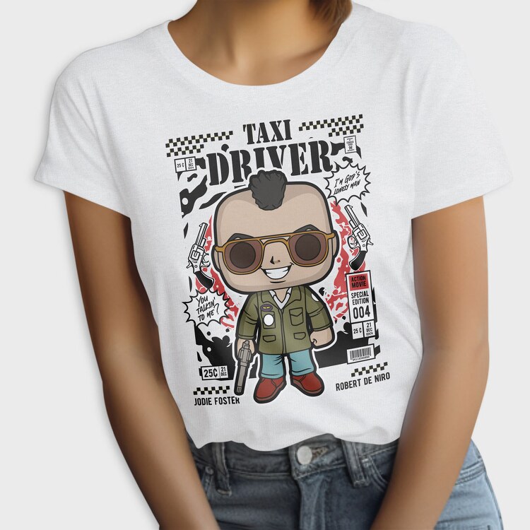 Taxi Driver Robert De Niro, Tricou Femei