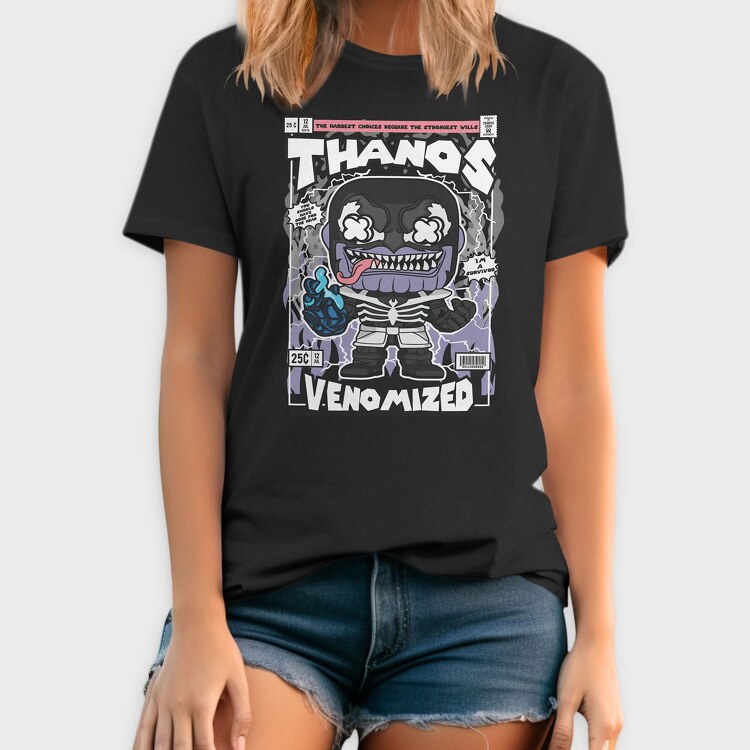 Thanos Venomized, Tricou Barbati (Unisex)