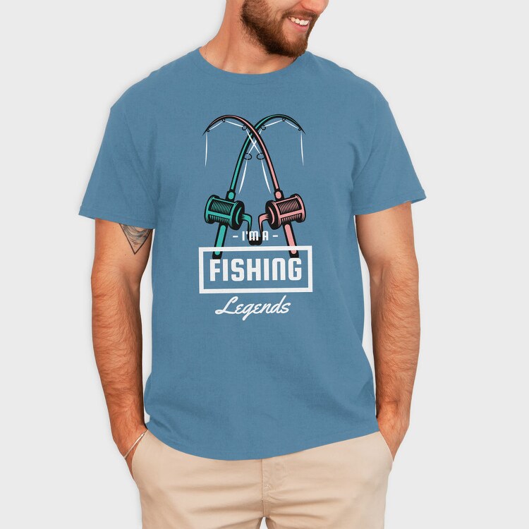 Fishing Duel, Tricou Barbati (Unisex)