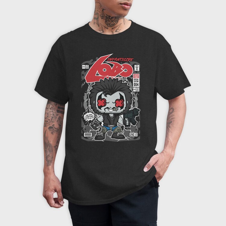 Lobo, Tricou Barbati (Unisex)