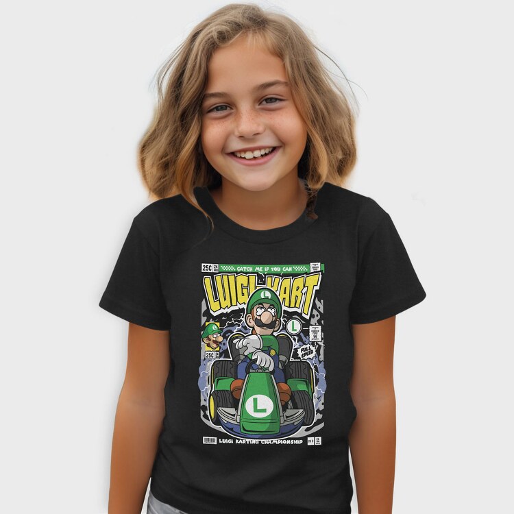 Luigi Karting, Tricou Copii