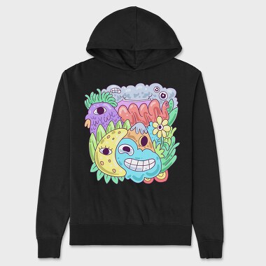 Colorful Creature 40, Hanorac Oversize Barbati (Unisex)