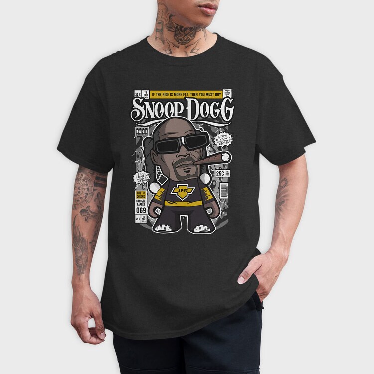 Snoop Dog, Tricou Barbati (Unisex)