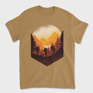 Tricou Barbati (Unisex), Mountain Hiking