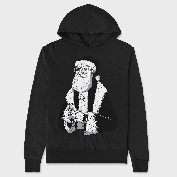 Hanorac Barbati (Unisex), Goth Santa