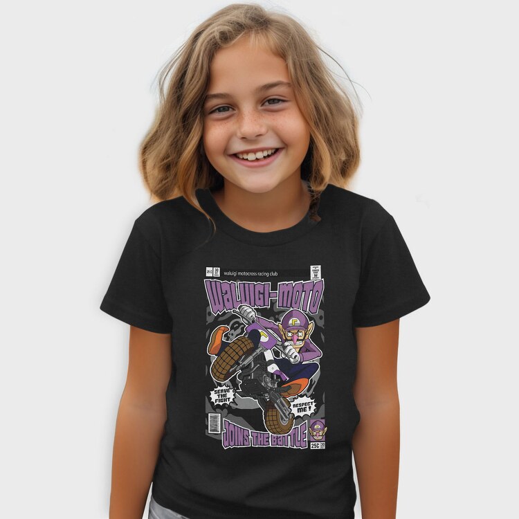 Waluigi Motocross, Tricou Copii