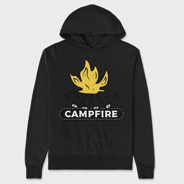 Campfire 2, Hanorac Oversize Barbati (Unisex)