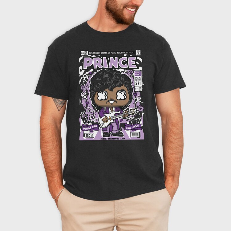 Prince, Tricou Barbati (Unisex)