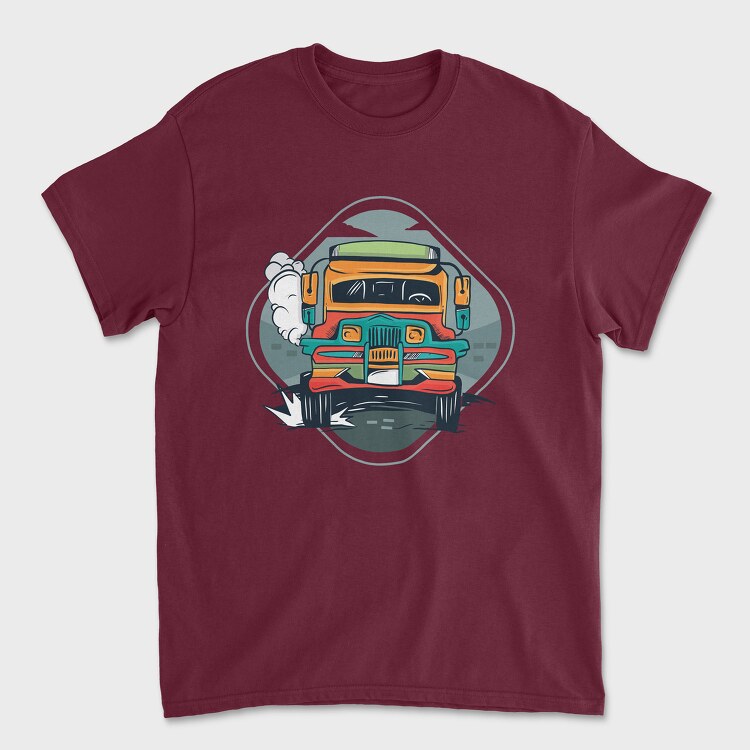 Tricou Barbati (Unisex), Jeepney