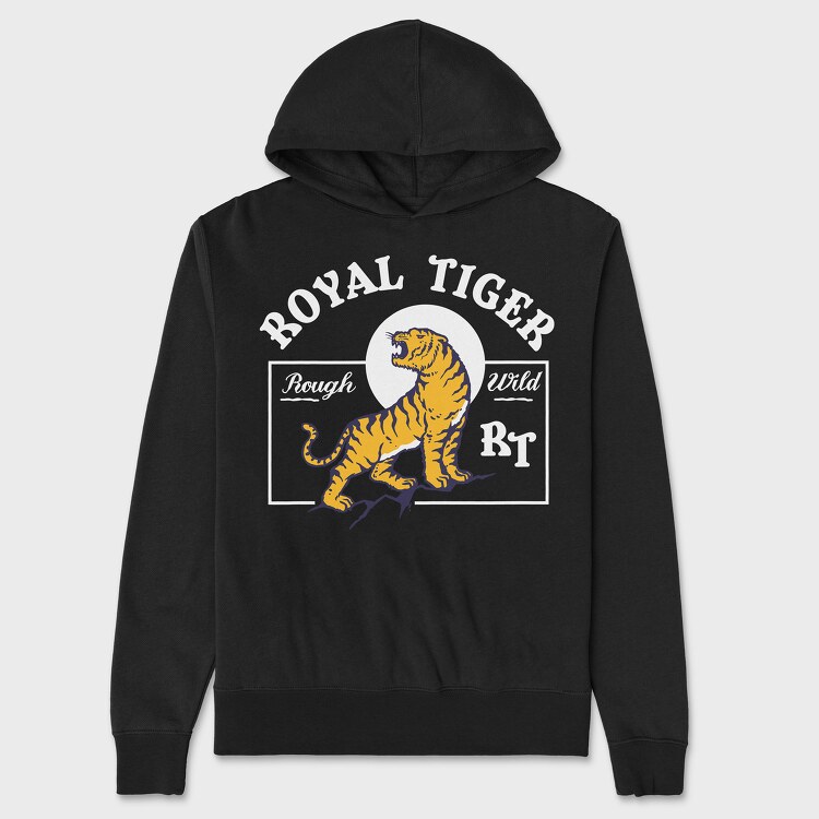 Red Tiger, Hanorac Oversize Barbati (Unisex)