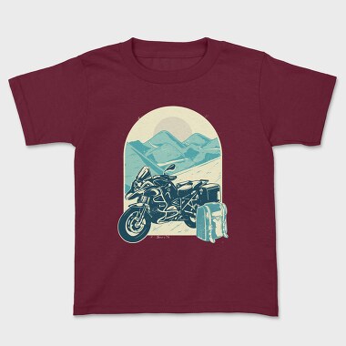 Tricou Copii, Motorcycle Adventure