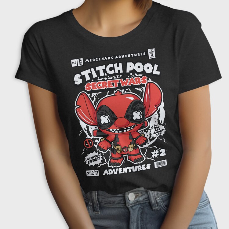 Stitch Pool, Tricou Femei
