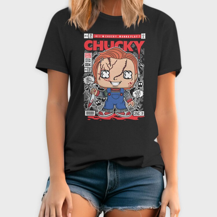 Chucky, Tricou Barbati (Unisex)