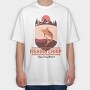 Fishing Camp Adventure, Tricou Oversize Barbati (Unisex)