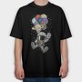 Space Explorer 1, Tricou Oversize Barbati (Unisex)