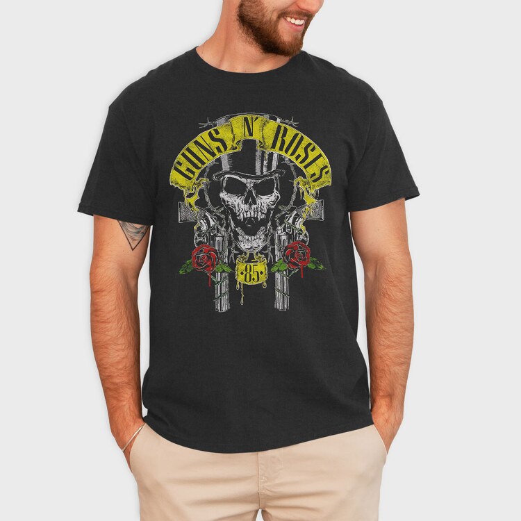 Guns N Roses 7, Tricou Barbati (Unisex)