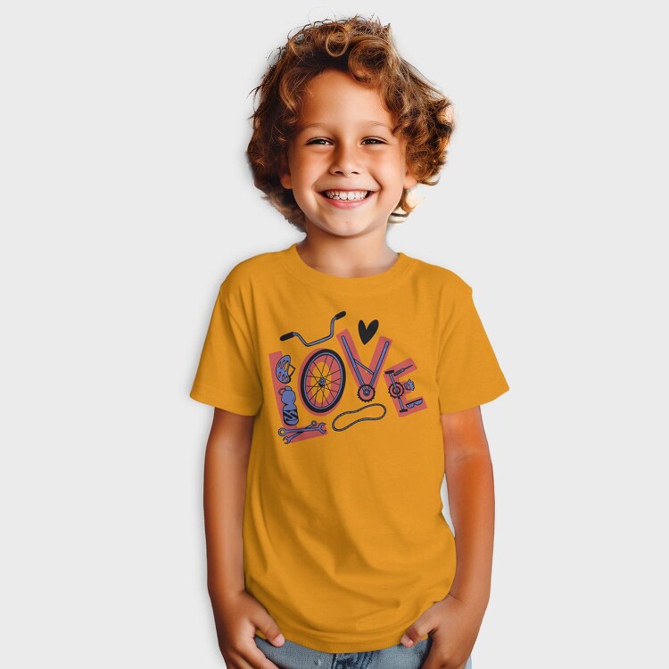 Love Cycling, Tricou Copii