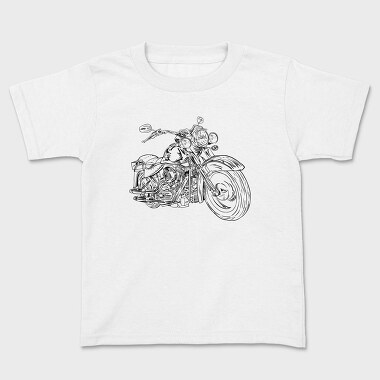 Harley Motorcycle, Tricou Copii