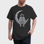 Astronaut Moon Meditation, Tricou Barbati (Unisex)