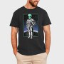Space Alien Astronaut, Tricou Barbati (Unisex)