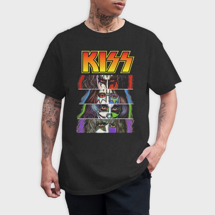 Kiss 6, Tricou Barbati (Unisex)