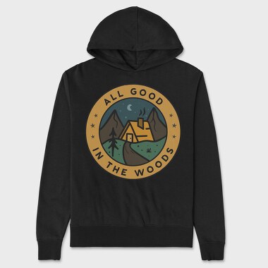 All Good in the Woods, Hanorac Oversize Barbati (Unisex)