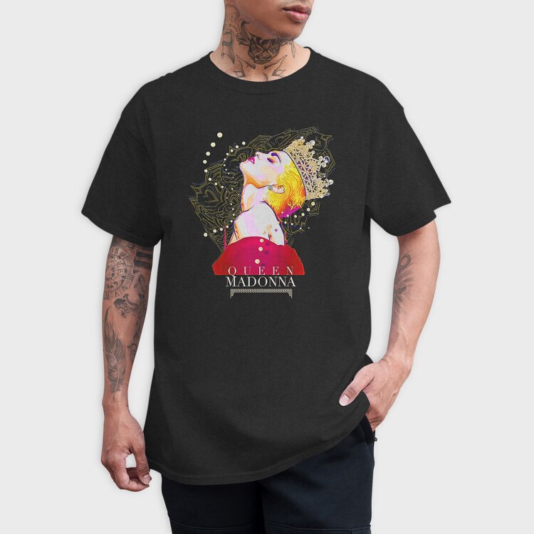 Queen Madonna, Tricou Barbati (Unisex)