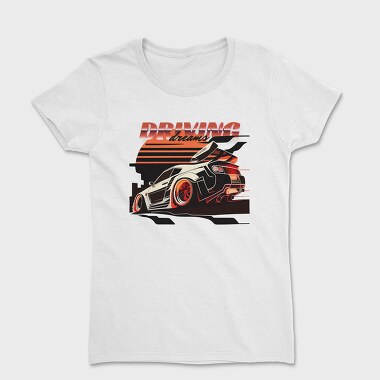 Supercar Racing Car Driving Dreams, Tricou Femei